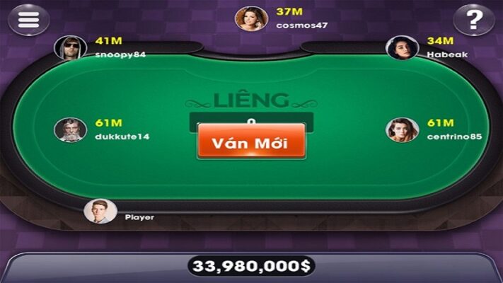 Chơi liêng dễ thắng cược