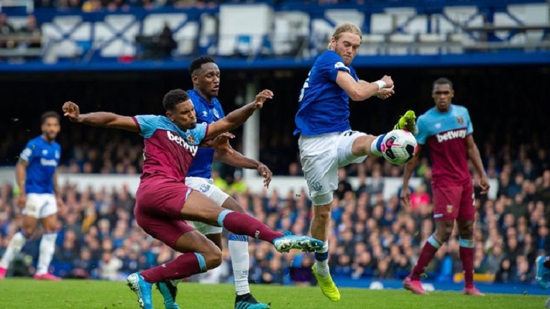 Lực lượng của hai đội West Ham vs Everton