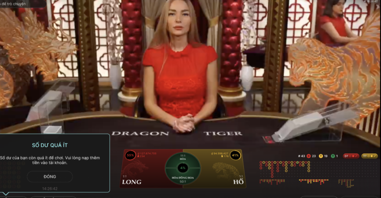 Cách chơi casino Long hổ thắng nhanh tại UK88 VIP