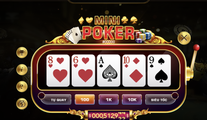 Đăng ký chơi Mini Poker tại nhà cái UK88