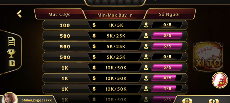 Xì tố là một game bài cá cược được tích hợp trên điện thoại thông minh