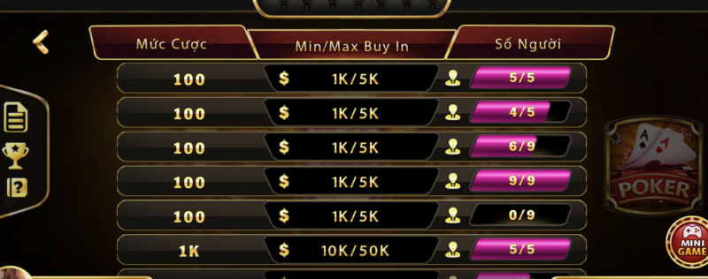 Trải nghiệm đặt cược poker ngay tại nhà cái UK88 