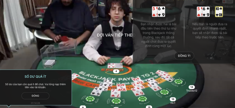 Điều làm nên tên tuổi của game Blackjack tại UK88 VIP