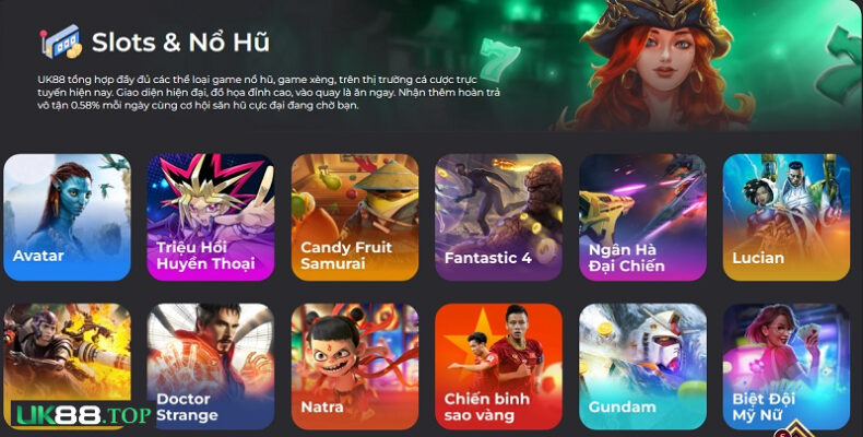 uk88 địa chỉ chơi game hấp dẫn hiện nay